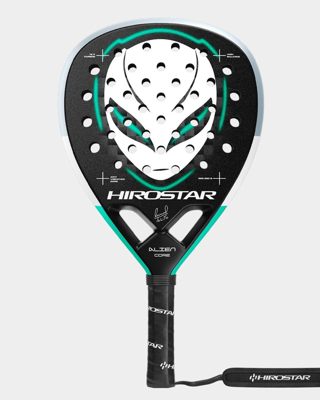 RAQUETE DE PADEL HIROSTAR - ALIEN CORE 26 - TOLITO AGUIRRE