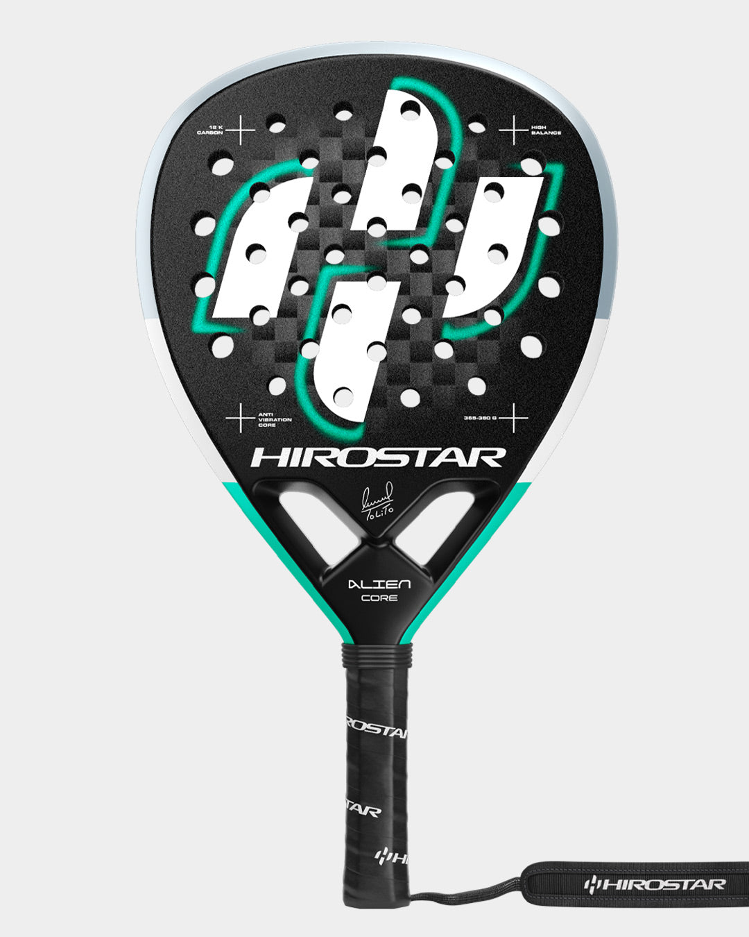 RAQUETE DE PADEL HIROSTAR - ALIEN CORE 26 - TOLITO AGUIRRE