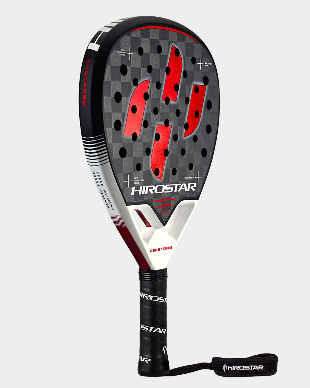 RAQUETE DE PADEL HIROSTAR - REDSTONE 25